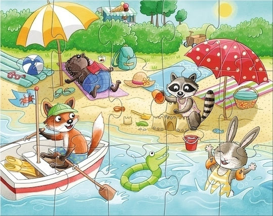 Παιδικό Puzzle Τέσσερις Εποχές για 3+ Ετών 60pcs Haba