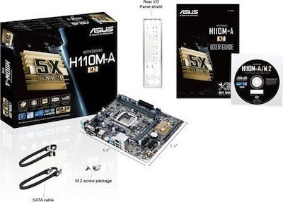Asus H110M-A/M.2 Placă de bază Micro ATX cu Intel 1151 Socket