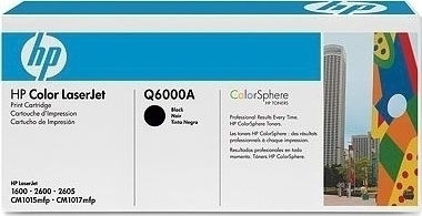 HP 124A Original Toner Laser Printer Black 6000 Pages (Q6000A)