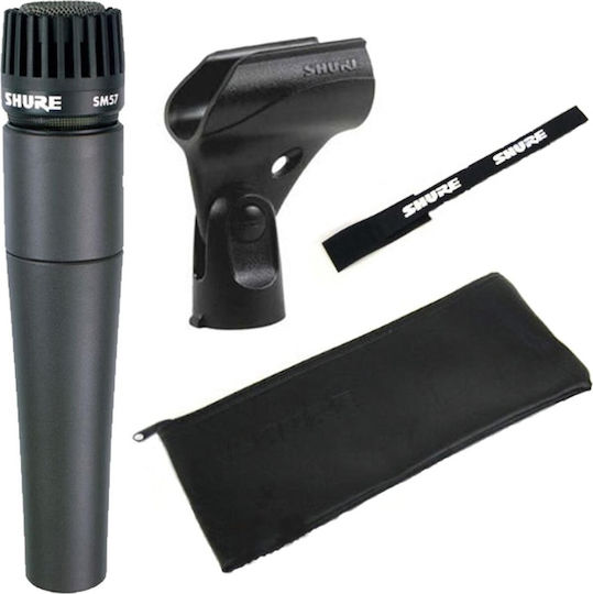 Shure SM57 Δυναμικό Μικρόφωνο XLR Χειρός για Studio
