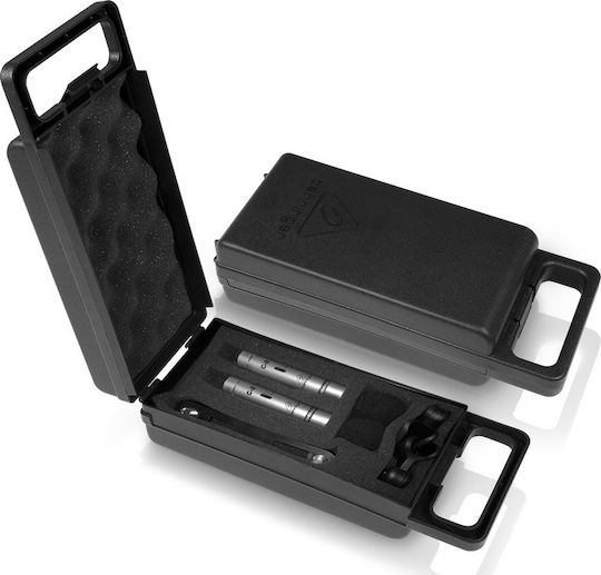Behringer C-2 Σετ Πυκνωτικό Μικρόφωνο XLR Shock Mounted για Φωνητικά