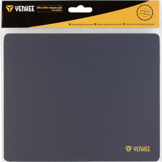 Yenkee YPM-2000GY Mouse Pad (220mm) Γκρι
