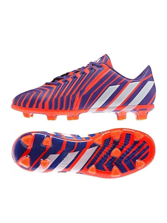Predator Instinct FG J Kids Molded Soccer Shoes Blue