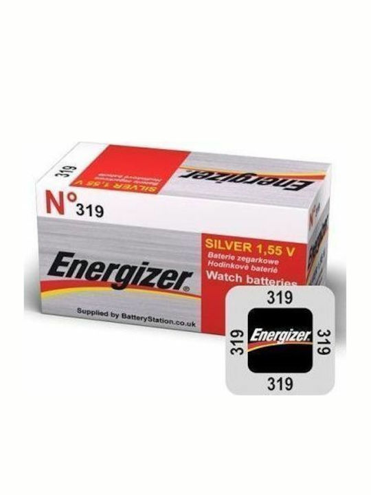 Energizer 319 Μπαταρία Silver Oxide Ρολογιών SR64 1.55V 1τμχ