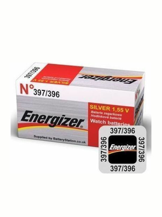 Energizer 397/396 Silver Oxide Watch Battery SR59 1.55V 1pcs