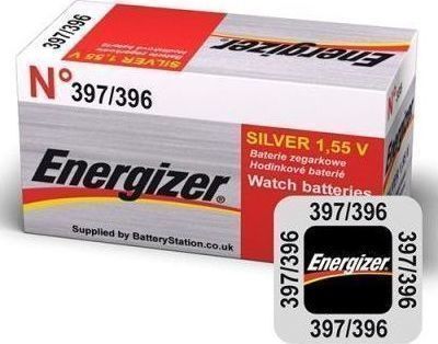 Energizer 397/396 Μπαταρία Silver Oxide Ρολογιών SR59 1.55V 1τμχ