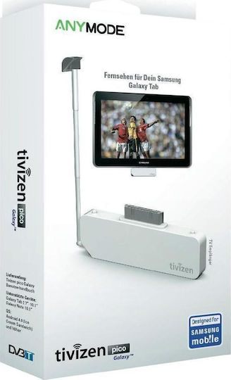 iCube Tivizen Pico Galaxy TV Tuner για Smartphone/Tablet με Επίγειο Δέκτη DVB-T και σύνδεση Samsung 30-pin