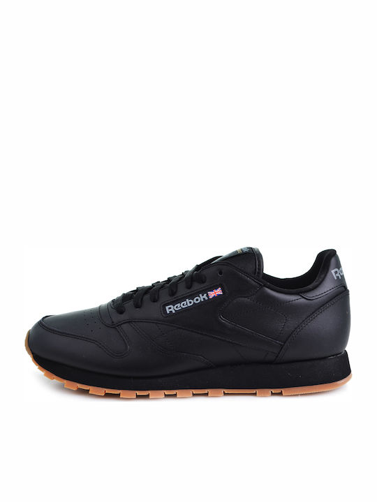 Reebok Classic Leather Ανδρικά Sneakers Intense Black / 49800 | Skroutz.gr