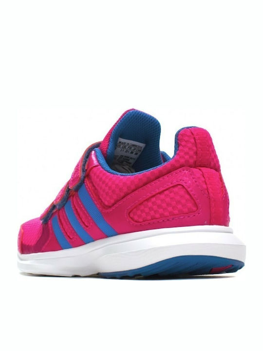 Adidas Kids Sports Shoes Running Hyperfast 2.0 CF K Fuchsia