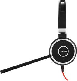 Jabra Evolve 40 MS Duo (USB) On Ear Multimedia Headphone with Microphone USB-A