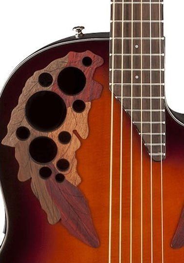Ovation Acustică Chitară Celebrity Elite Chitare acustice cu decupaj Sunburst