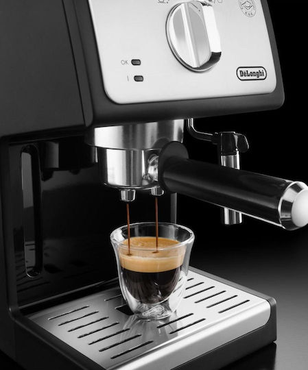 De'Longhi Automatic Espresso Machine 1100W Pressure 15bar Silver ECP 33.21 BK