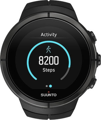 Suunto Spartan Ultra HR 50mm Smartwatch mit Pulsmesser (All Black Titanium)