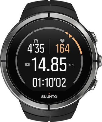 Suunto Spartan Ultra HR 50mm Smartwatch mit Pulsmesser (Schwarz)