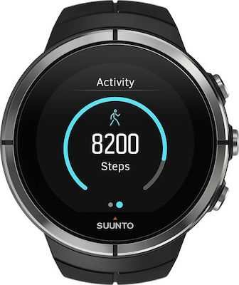 Suunto Spartan Ultra HR Oțel inoxidabil 50mm Ceas inteligent cu pulsometru (Negru)