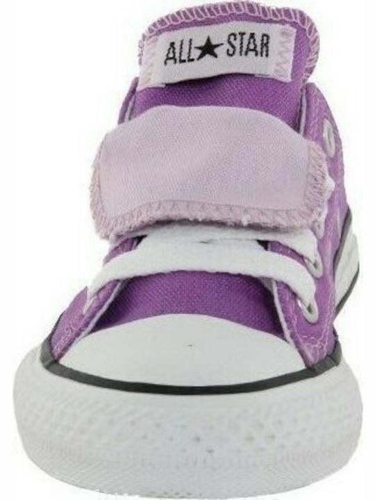 Converse Kids Sneakers for Girls with Laces Purple