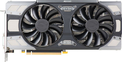 EVGA GeForce GTX 1070 8GB GDDR5 FTW Gaming ACX 3.0 Κάρτα Γραφικών PCI-E x16 3.0 με HDMI και 3 DisplayPort