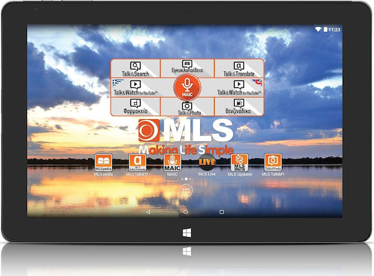 MLS Magic 10.1" Tablet (2GB/32GB) Μαύρο