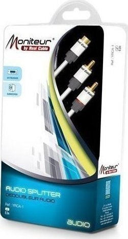 Real Cable Yrca-1/0m20 Kabel RCA-Stecker - RCA-Buchse 0,2m