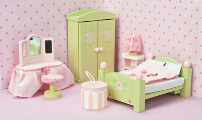 Le Toy Van Daisylane Master Bedroom Furniture for Dollhouse