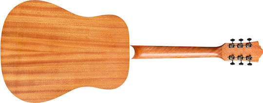 Guild Semi-Akustik Gitarre D-240E Westerly Natürlich