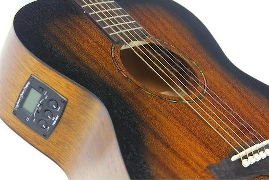 Tanglewood Semi-Akustik Gitarre TWCRDE Crossroads Dreadnought Braun