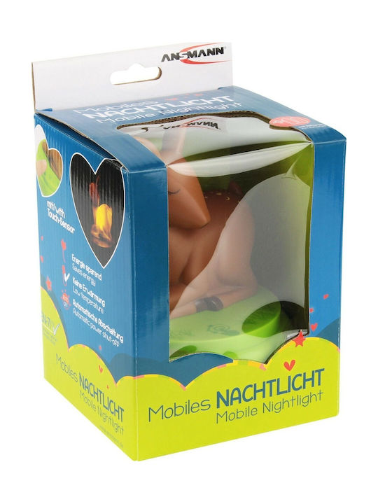 Ansmann Led Kids Decorative Lamp Deer Brown 11.9εκ.