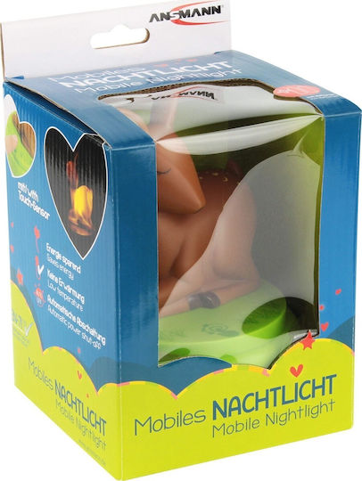 Ansmann Led Kids Decorative Lamp Deer Brown 11.9εκ.