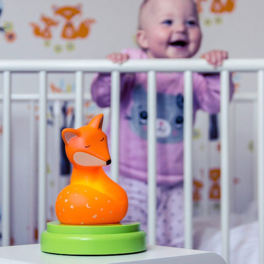 Ansmann LED Kinder Dekorative Lampe Berührung Fox Orange 11.8εκ.
