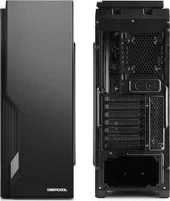 Deepcool Dukase V2 Turnul Midi Cutie de calculator cu fereastră laterală Negru