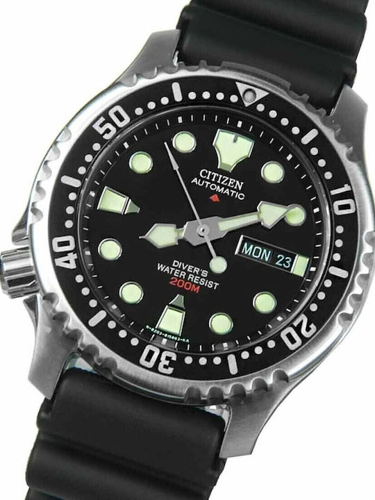 Citizen Promaster Marine Men's Watch 41mm Automatic with Black Rubber Strap