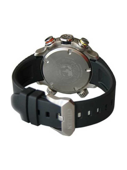 Citizen Promaster Altichron Men's Watch 49.5mm Eco - Drive with Black Rubber Strap