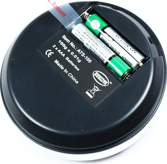 Ashtray Electronic Precision Commercial Scale with Weighing Capacity of 0.1kg and Division 0.01gr