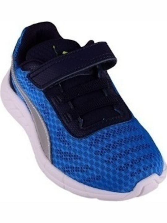 Puma Αthletische Kinderschuhe Laufen Meteor V PS Blau