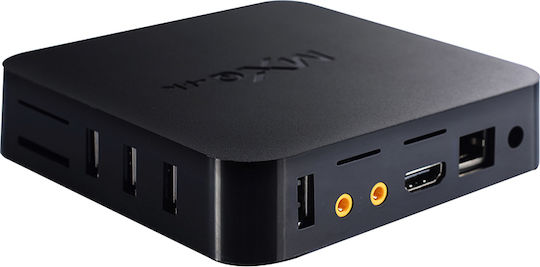 TV Box MXQ-4K 4K UHD με WiFi USB 2.0 1GB RAM και 8GB Αποθηκευτικό Χώρο με Λειτουργικό Android 6.0