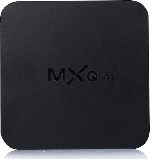 TV Box MXQ-4K 4K UHD με WiFi USB 2.0 1GB RAM και 8GB Αποθηκευτικό Χώρο με Λειτουργικό Android 6.0