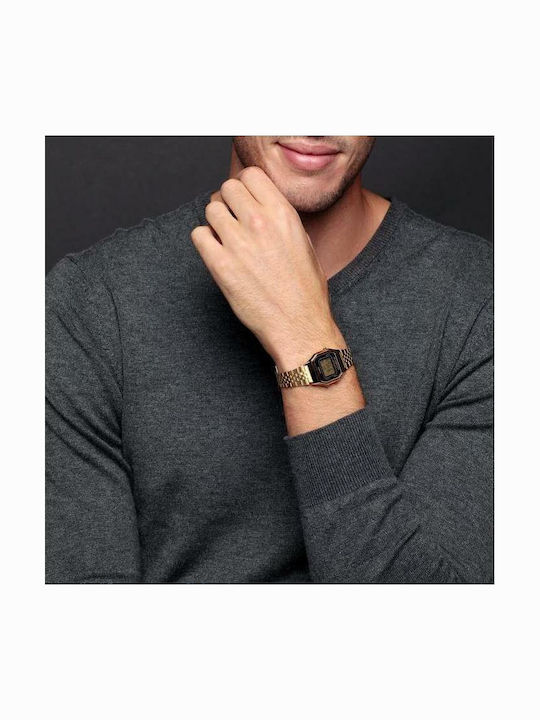 Casio Ρολόι Μπαταρίας με Μεταλλικό Μπρασελέ Casio Ρολόι Μπαταρίας με Μεταλλικό Μπρασελέ