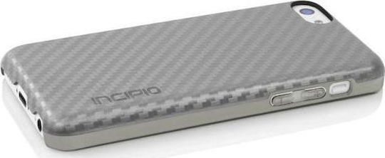 Incipio Back Cover Σιλικόνης 1.27mm Ασημί (iPhone 5c)