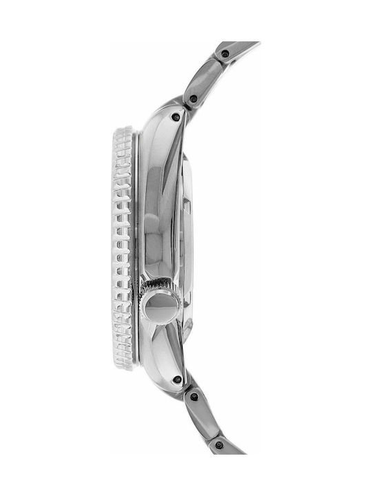 Seiko Automatic Watch with Metal Bracelet Silver