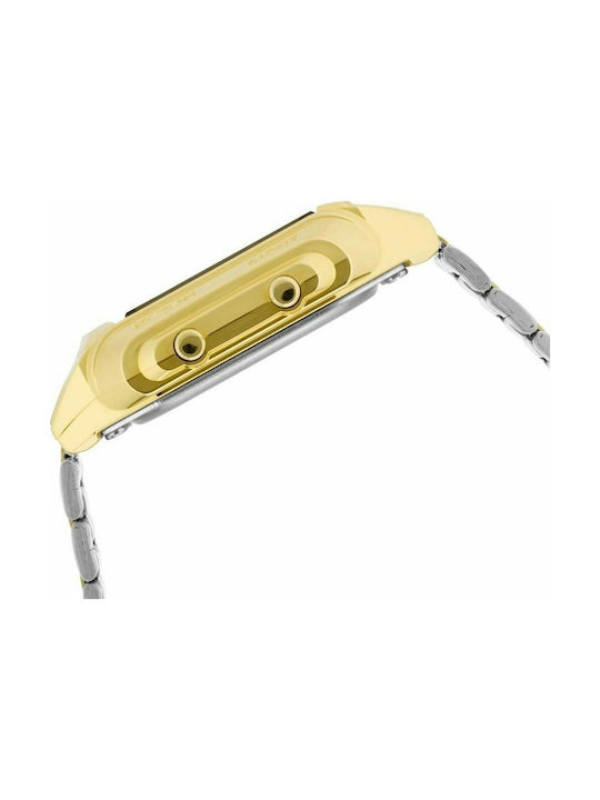 Casio Digital Uhr Batterie mit Gold