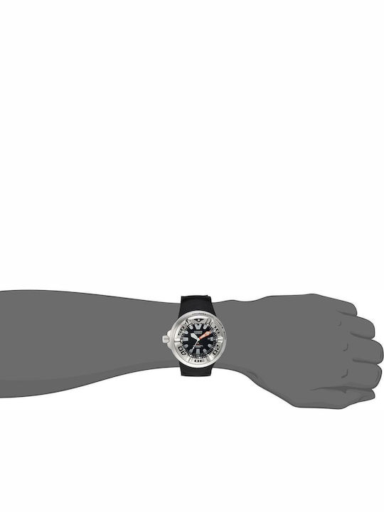 Citizen Promaster Ανδρικό Ρολόι 48mm Eco - Drive με Μαύρο Καουτσούκ Λουράκι