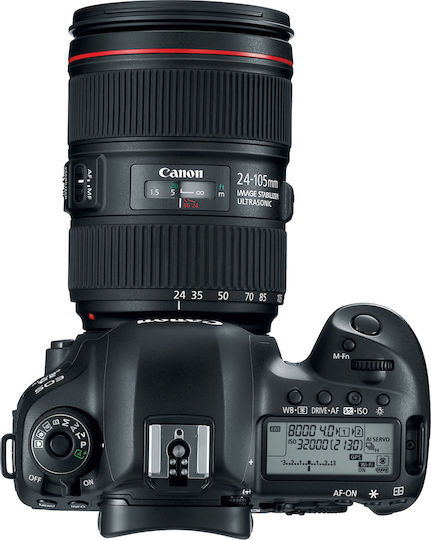 Canon DSLR Camera EOS 5D Mark IV Full Frame Kit (EF 24-105mm F4L IS II USM) Black