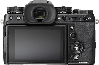 Fujifilm Mirrorless Φωτογραφική Μηχανή X-T2 Crop Frame Kit (XF 18-55mm F2.8-4 R LM OIS) Black