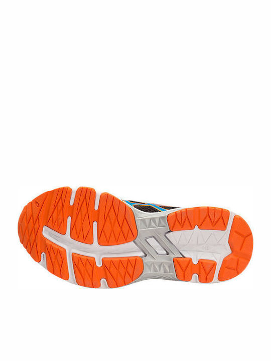 Gel Gt-1000 5 PS Αθλητικά Παιδικά Παπούτσια Running με Σκρατς Μαύρα