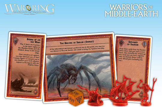 Επέκταση Παιχνιδιού War of the Ring: Warriors of Middle-Earth για 2-4 Παίκτες 13+ Ετών (EN) Ares Games