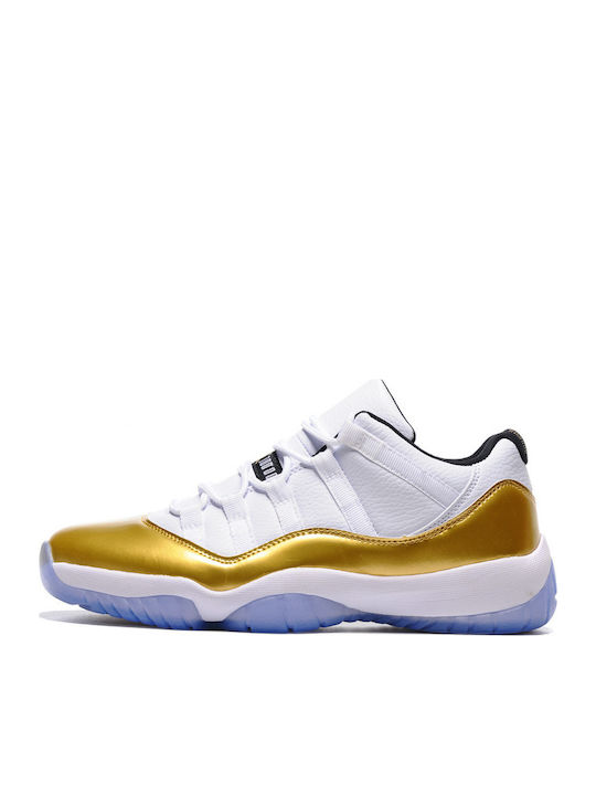 Air  11 Retro Low Ανδρικά Sneakers Λευκά