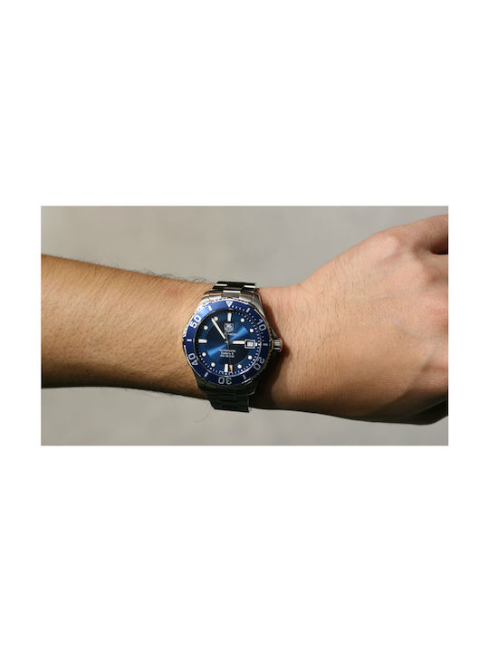 Aquaracer Ceas Automat cu Argint Brățară metalică