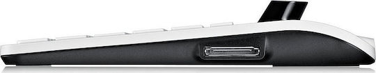 Samsung Keyboard Dock Galaxy Tab 2 7" Nur Tastatur für Tablet Englisch US Weiß
