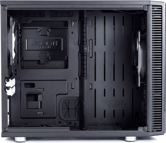 Fractal Design Define Nano S Window Gaming Mini Tower Κουτί Υπολογιστή Μαύρο