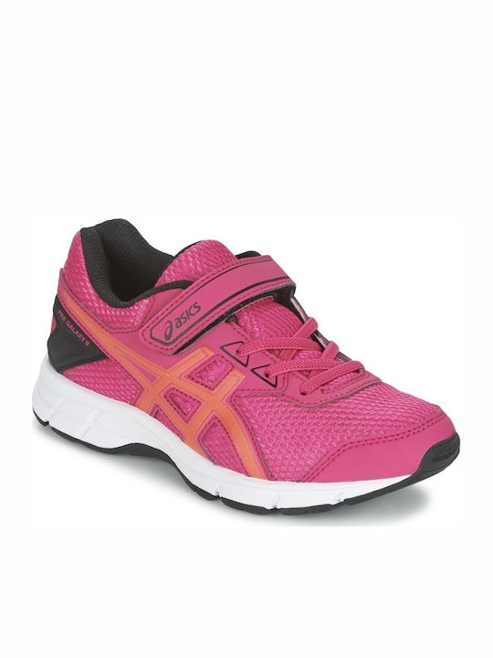 Pre Galaxy 9 PS Kids Sports Shoes Running with Hoop & Loop Closure Fuchsia